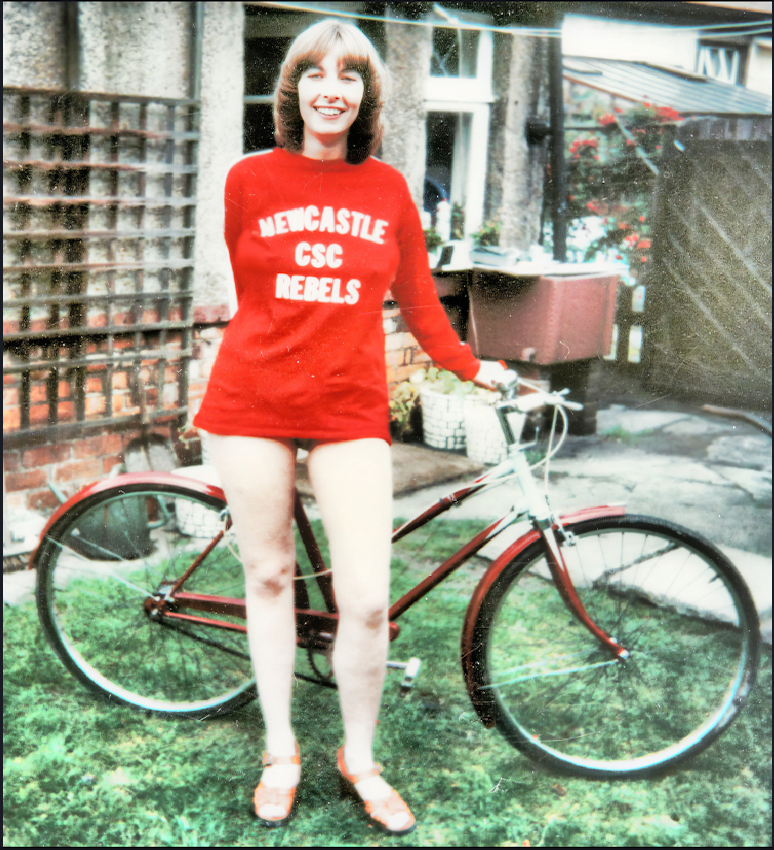 My 1978 CS bike + Janet